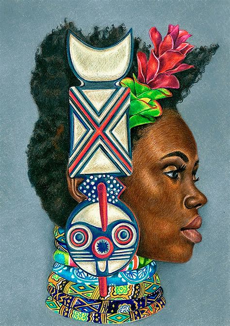 African-Caribbean Inspired Artworks by Josh Sessoms | Daily design ...