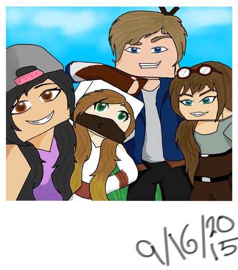 Aphmau and friends by KitsyK on DeviantArt