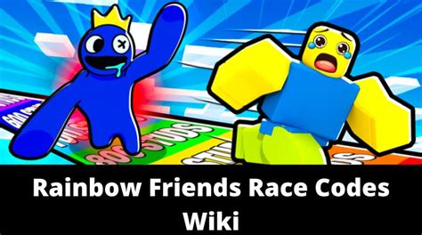 Rainbow Friends Race Codes 2023 Wiki[NEW] - MrGuider