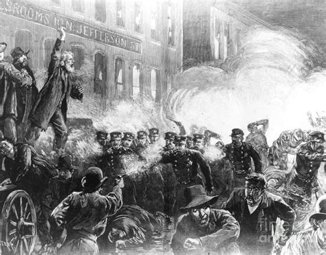 The riot in the Haymarket Square – General History