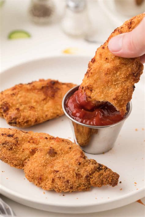 Air Fryer Frozen Chicken Fingers (Easy Dinner) - Clean Eating Kitchen