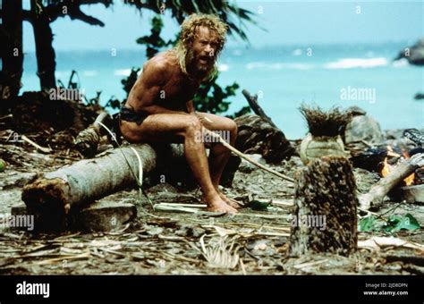 TOM HANKS, CAST AWAY, 2000 Stock Photo - Alamy