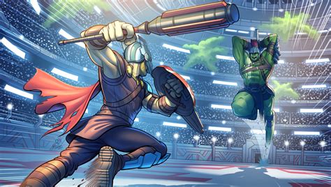 960x544 Hulk vs Thor Ragnarok Fight Marvel 960x544 Resolution Wallpaper ...