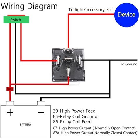 [DIAGRAM] 12v 40 Amp Relay Wiring Diagram - MYDIAGRAM.ONLINE