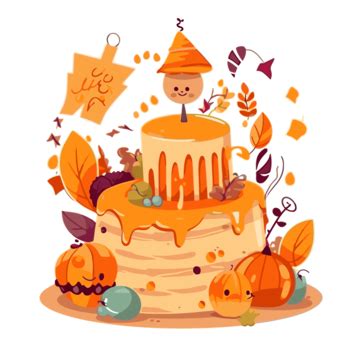 Fall Birthday Clipart Images | Free Download | PNG Transparent Background - Pngtree