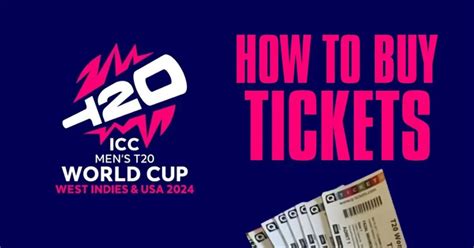 Tickets Guide: General Ticket Sales Open for ICC Men's T20 Cricket ...