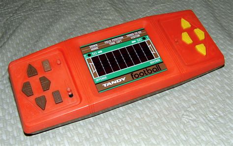Vintage Handheld Tandy Electronic LED Football Game, Made … | Flickr