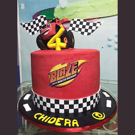 Blaze Monster Machine Cake | Cake Delivery in Lagos