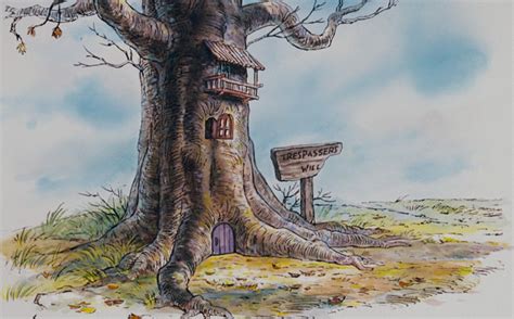 Piglet's House | Piglet house, Winnie the pooh, Tree house