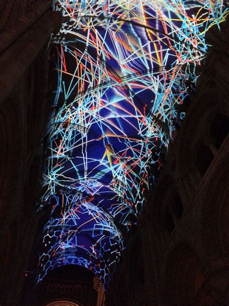 Durham Lumiere, inside the cathedral | Lumiere light, Festival lights ...