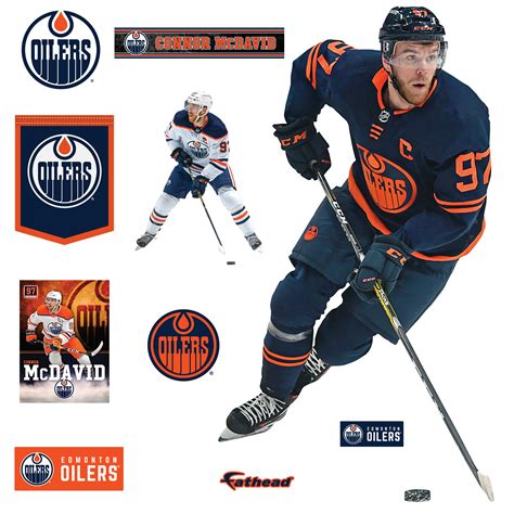 Edmonton Oilers Connor McDavid 2021 Navy - Officially Licensed NHL Rem ...