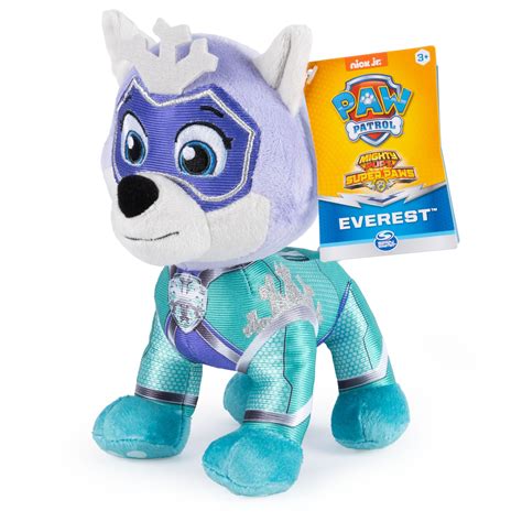 PAW Patrol Mighty Pups Super PAWs Everest, Stuffed Animal Plush, 8 Inch - Walmart.com | Paw ...