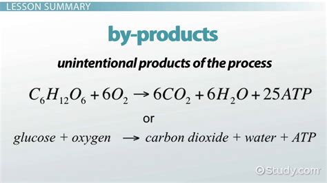 By-products of Cellular Respiration - Lesson | Study.com