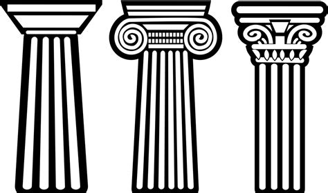 Roman Pillar Vector at GetDrawings | Free download