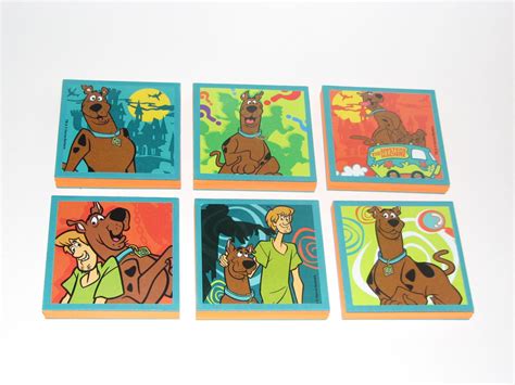 Scooby Doo Note Pads Set of 6 Excellent Party Favors