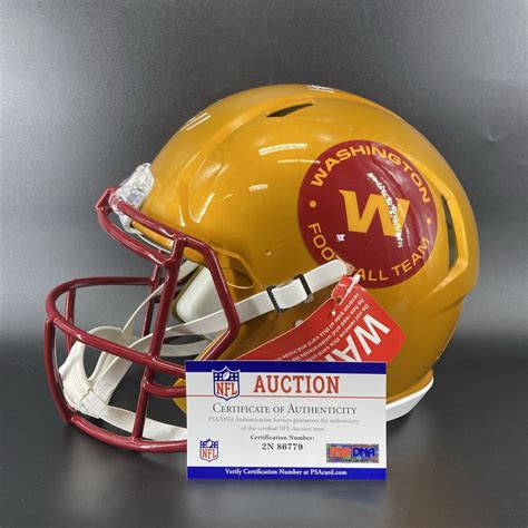 NFL - Commanders Multi signed Washington Football Team Flash Helmet ...