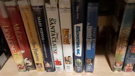 My Walt Disney Home Entertainment Vhs Collection Part 2 - YouTube