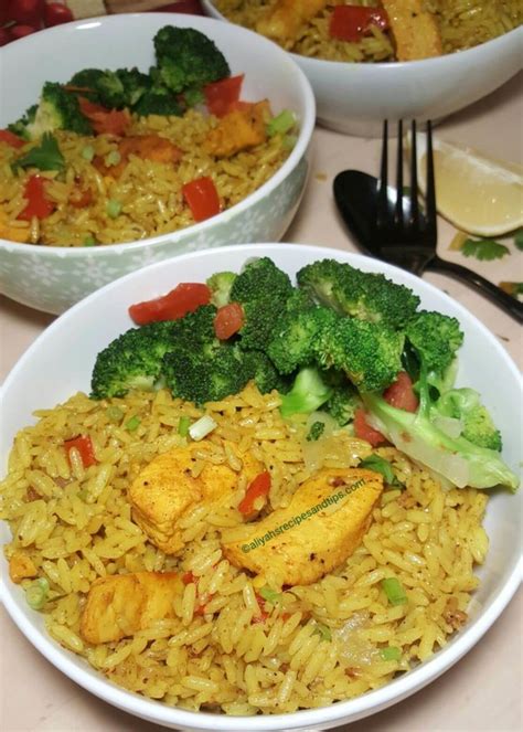 Coconut Curry Chicken with Rice