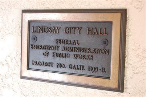 City Hall - Lindsay CA - Living New Deal