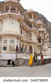 Galta Ji Jaipur India August 01 Stock Photo (Edit Now) 1443738983