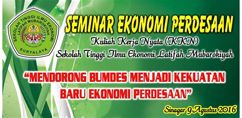 Contoh Spanduk Kegiatan Seminar Nasional - IMAGESEE