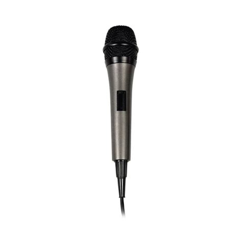 Singing Machine Unidirectional Dynamic Microphone - Black Black SMM205 - Best Buy