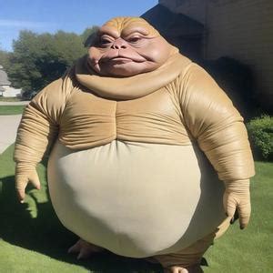 Jabba The Hutt Costume. Face Swap. Insert Your Face ID:840980