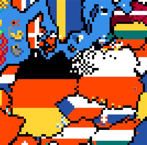 Germany is invading Poland? : r/place