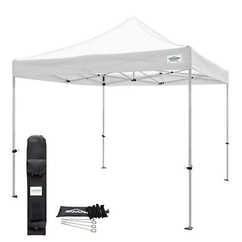 Caravan Canopy TitanShade 10 x 10 Steel Frame Portable Instant Canopy Kit, White - Walmart.com ...