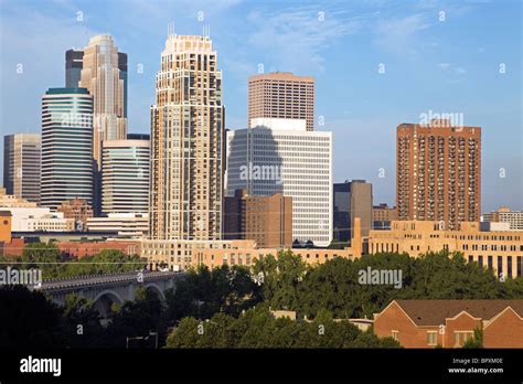 Downtown Minneapolis Stock Photo - Alamy