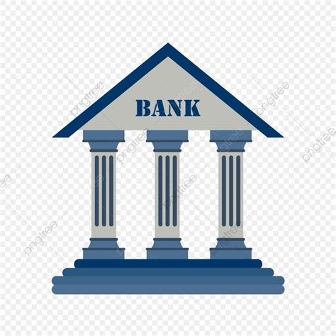 Bank Icon Clipart PNG Images, Vector Bank Icon, Bank Icons, Bank ...