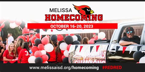 Melissa Homecoming Week Festivities Reminder for Oct. 16-20, 2023 ...