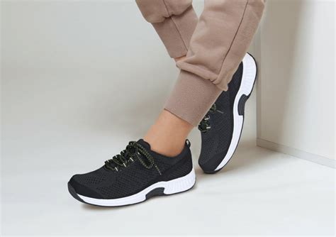 OrthoFeet Coral Stretch Knit Women's Sneakers Stretch - Free Shipping