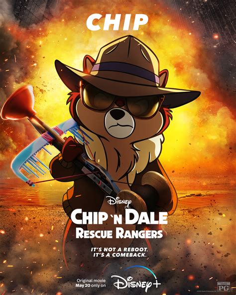 Chip n' Dale: Rescue Rangers (2022) Character Poster - Chip - disney foto (44421303) - fanpop