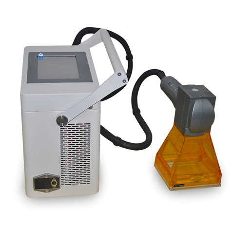 20W Handheld Portable Laser Marking Engraver Machine for Metal Marking, Etching and Engraving ...