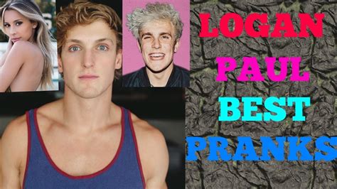 LOGAN PAUL BEST PRANKS - YouTube