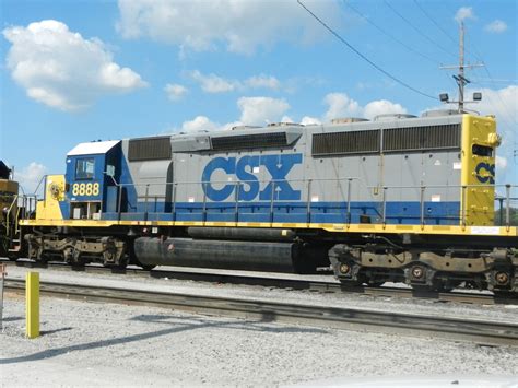 CSX 8888-"Crazy Eights" - WVNC Rails