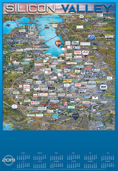 Silicon Valley 2019 | Silicon Maps