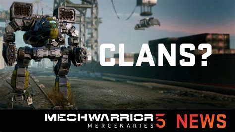 Clans in Mechwarrior 5? - Mechwarrior 5 Mercenaries - YouTube