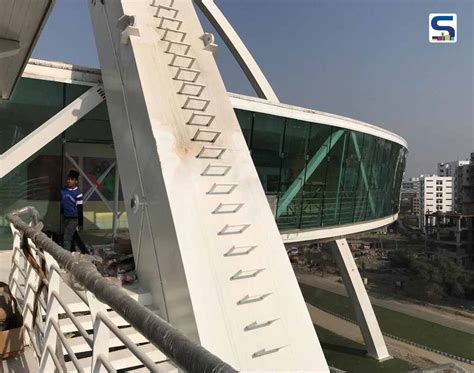 Biswa Bangla Gate Architecture and Design | This Steel and Glass Gate Houses an Exhibition Space ...