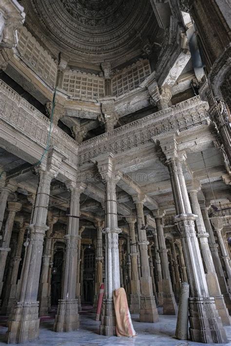 Jama Masjid in Ahmedabad, Gujarat, India Editorial Photo - Image of ...