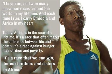 Haile Gebrselassie Quotes. QuotesGram