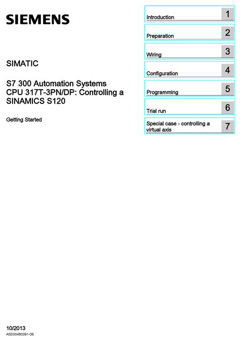 SIEMENS SIMATIC S7 300 GETTING STARTED Pdf Download | ManualsLib