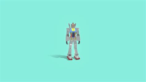 Low-poly RX78-2 Gundam model - 3D model by Rezke (@Ruzkekek) [0b3d936 ...