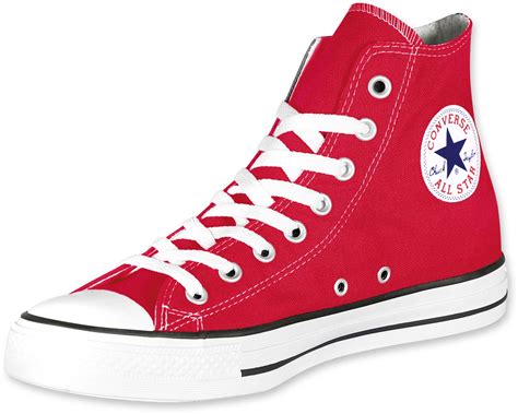 Converse All Star Hi shoes red