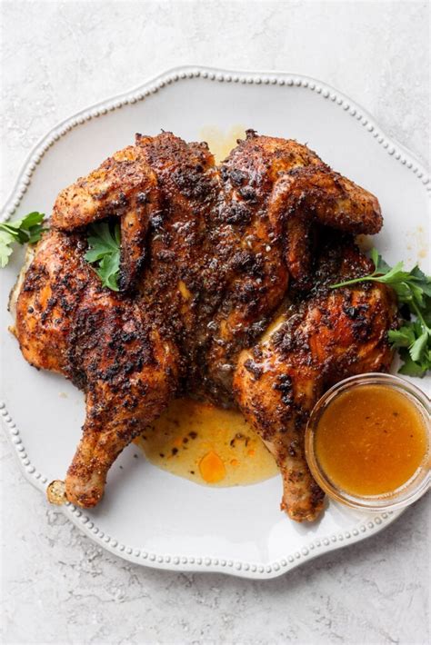 Juicy Spatchcock Chicken - Fit Foodie Finds