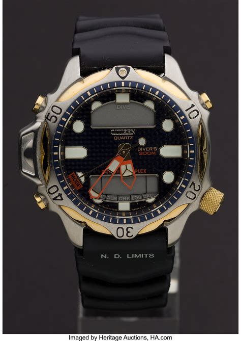 Citizen Aqualand Promaster Diver's Multi-function Watch, Box, | Lot #70030 | Heritage Auctions