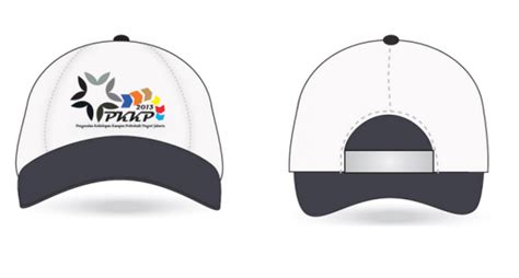 Desain Topi Klien » design topi pkkp putih • Pabrik Konveksi Topi Murah ...