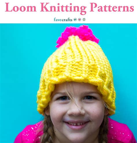 25 Loom Knitting Patterns | FaveCrafts.com