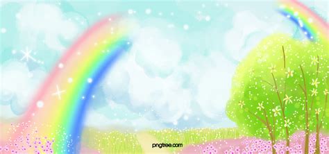 Beautiful Rainbow Background, Wallpaper, Banner, Interface Background ...